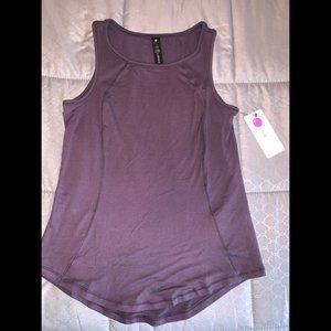 PURPLE YOGA TOP & BLACK YOGA TOP